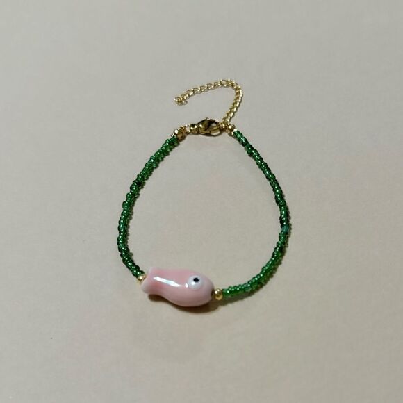 Boho beaded bracelet N622 - Picture 3 of 4